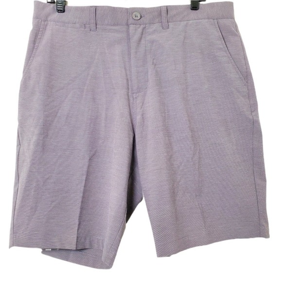 johnnie-O Other - Johnnie-O‎ Steel Gray Performance Woven Shorts Stretch Golf Casual Men's Size 34